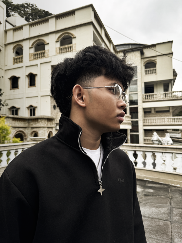 Noir Quarter Zip - Image 1